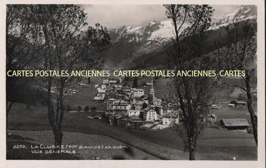Cartes postales anciennes > CARTES POSTALES > carte postale ancienne > cartes-postales-ancienne.com Haute savoie  La Clusaz