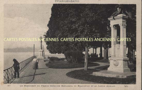 Cartes postales anciennes > CARTES POSTALES > carte postale ancienne > cartes-postales-ancienne.com Haute savoie  Evian Les Bains