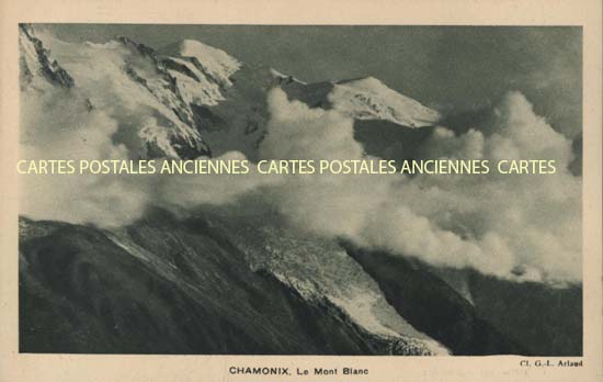Cartes postales anciennes > CARTES POSTALES > carte postale ancienne > cartes-postales-ancienne.com Haute savoie  Chamonix Mont Blanc