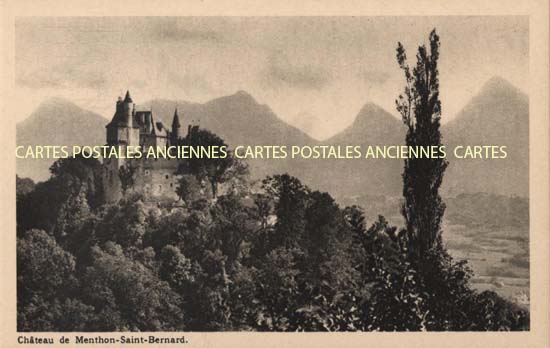 Cartes postales anciennes > CARTES POSTALES > carte postale ancienne > cartes-postales-ancienne.com Auvergne rhone alpes Haute savoie Menthon Saint Bernard