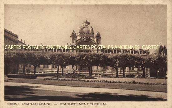 Cartes postales anciennes > CARTES POSTALES > carte postale ancienne > cartes-postales-ancienne.com Haute savoie  Evian Les Bains