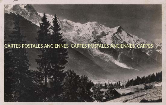Cartes postales anciennes > CARTES POSTALES > carte postale ancienne > cartes-postales-ancienne.com Haute savoie  Chamonix Mont Blanc