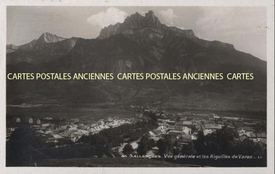 Cartes postales anciennes > CARTES POSTALES > carte postale ancienne > cartes-postales-ancienne.com Auvergne rhone alpes Haute savoie Sallanches