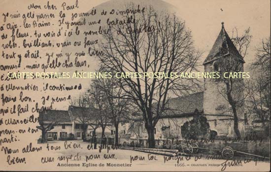 Cartes postales anciennes > CARTES POSTALES > carte postale ancienne > cartes-postales-ancienne.com Auvergne rhone alpes Haute savoie Monnetier Mornex