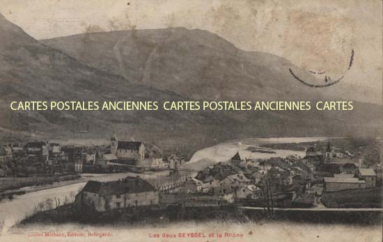 Cartes postales anciennes > CARTES POSTALES > carte postale ancienne > cartes-postales-ancienne.com Haute savoie  Seyssel