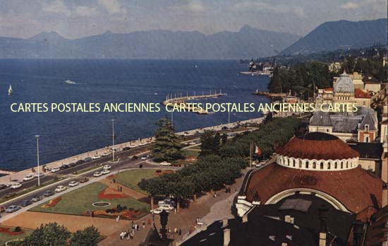 Cartes postales anciennes > CARTES POSTALES > carte postale ancienne > cartes-postales-ancienne.com Haute savoie  Evian Les Bains