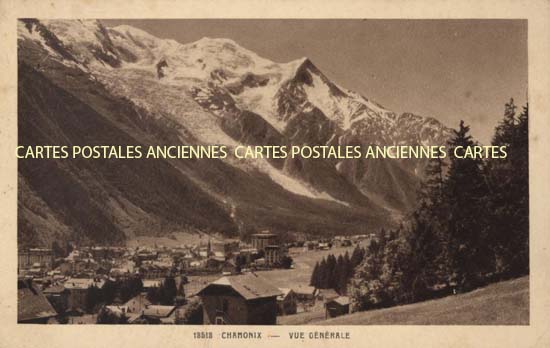 Cartes postales anciennes > CARTES POSTALES > carte postale ancienne > cartes-postales-ancienne.com Haute savoie  Chamonix Mont Blanc