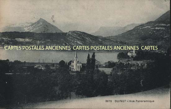 Cartes postales anciennes > CARTES POSTALES > carte postale ancienne > cartes-postales-ancienne.com Auvergne rhone alpes Haute savoie Duingt