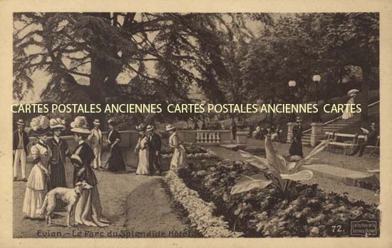 Cartes postales anciennes > CARTES POSTALES > carte postale ancienne > cartes-postales-ancienne.com Haute savoie  Evian Les Bains