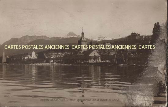 Cartes postales anciennes > CARTES POSTALES > carte postale ancienne > cartes-postales-ancienne.com Haute savoie  Evian Les Bains