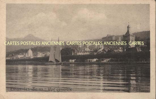Cartes postales anciennes > CARTES POSTALES > carte postale ancienne > cartes-postales-ancienne.com Haute savoie  Evian Les Bains