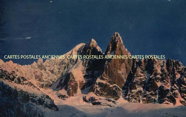 Cartes postales anciennes > CARTES POSTALES > carte postale ancienne > cartes-postales-ancienne.com Auvergne rhone alpes Haute savoie Chamonix Mont Blanc
