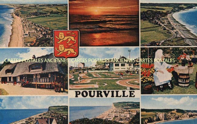 Cartes postales anciennes > CARTES POSTALES > carte postale ancienne > cartes-postales-ancienne.com Normandie Seine maritime Hautot Sur Mer