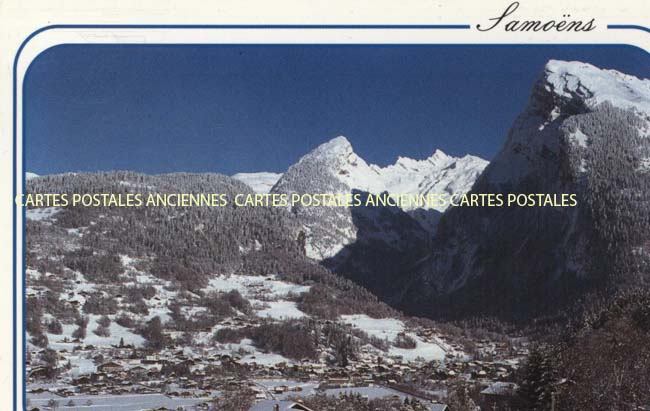 Cartes postales anciennes > CARTES POSTALES > carte postale ancienne > cartes-postales-ancienne.com Auvergne rhone alpes Haute savoie Samoens