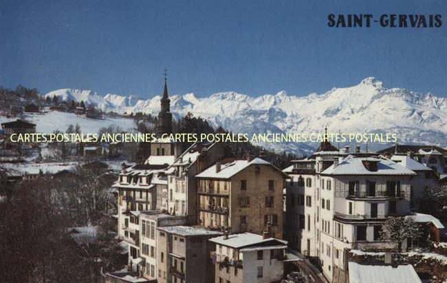 Cartes postales anciennes > CARTES POSTALES > carte postale ancienne > cartes-postales-ancienne.com Auvergne rhone alpes Haute savoie Saint Gervais Les Bains