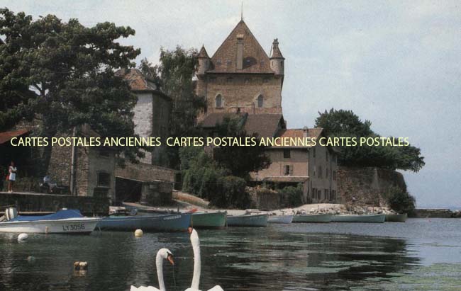 Cartes postales anciennes > CARTES POSTALES > carte postale ancienne > cartes-postales-ancienne.com Auvergne rhone alpes Haute savoie Yvoire
