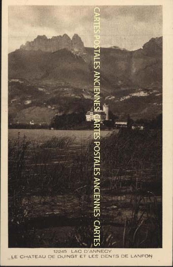 Cartes postales anciennes > CARTES POSTALES > carte postale ancienne > cartes-postales-ancienne.com Auvergne rhone alpes Haute savoie Duingt