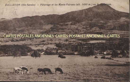 Cartes postales anciennes > CARTES POSTALES > carte postale ancienne > cartes-postales-ancienne.com Auvergne rhone alpes Haute savoie Ballaison