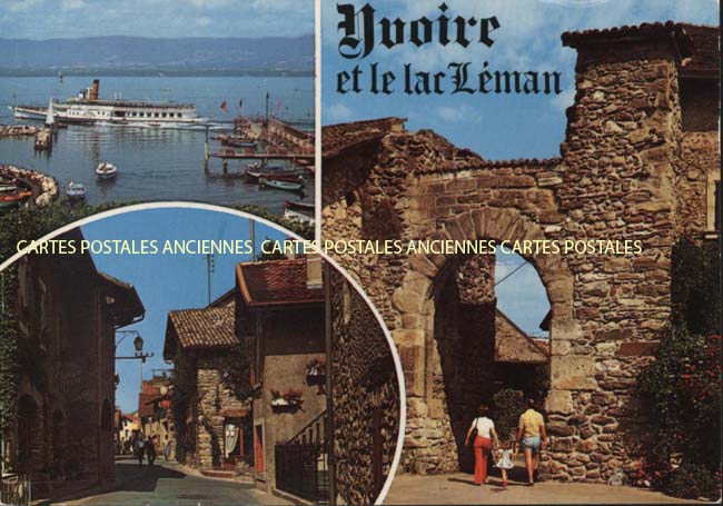 Cartes postales anciennes > CARTES POSTALES > carte postale ancienne > cartes-postales-ancienne.com Auvergne rhone alpes Haute savoie Yvoire