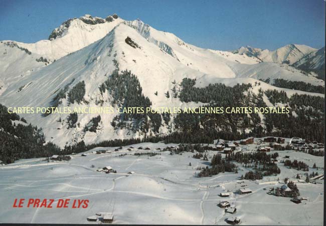 Cartes postales anciennes > CARTES POSTALES > carte postale ancienne > cartes-postales-ancienne.com Auvergne rhone alpes Haute savoie Praz Sur Arly