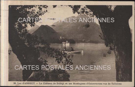 Cartes postales anciennes > CARTES POSTALES > carte postale ancienne > cartes-postales-ancienne.com Auvergne rhone alpes Haute savoie Duingt