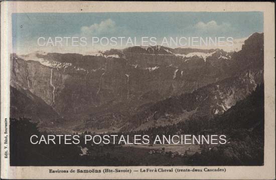 Cartes postales anciennes > CARTES POSTALES > carte postale ancienne > cartes-postales-ancienne.com Auvergne rhone alpes Haute savoie Samoens