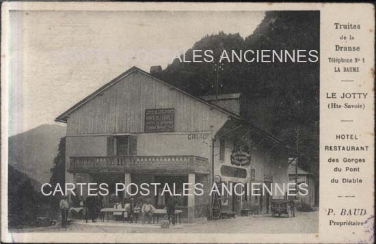 Cartes postales anciennes > CARTES POSTALES > carte postale ancienne > cartes-postales-ancienne.com Auvergne rhone alpes Haute savoie La Baume