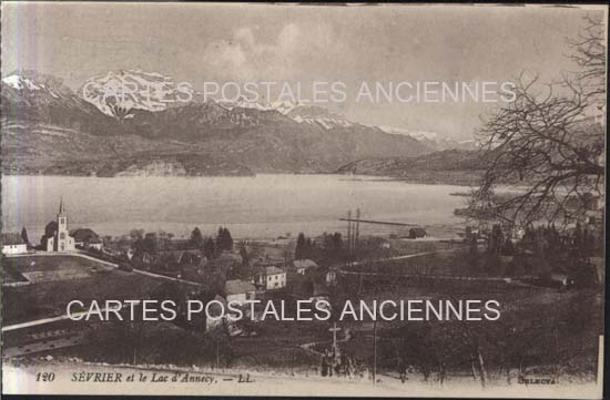 Cartes postales anciennes > CARTES POSTALES > carte postale ancienne > cartes-postales-ancienne.com Auvergne rhone alpes Haute savoie Sevrier