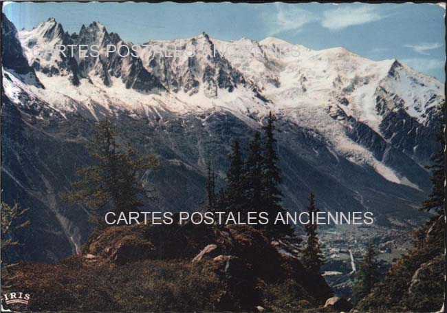 Cartes postales anciennes > CARTES POSTALES > carte postale ancienne > cartes-postales-ancienne.com Auvergne rhone alpes Haute savoie Chamonix Mont Blanc