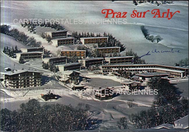 Cartes postales anciennes > CARTES POSTALES > carte postale ancienne > cartes-postales-ancienne.com Auvergne rhone alpes Haute savoie Praz Sur Arly