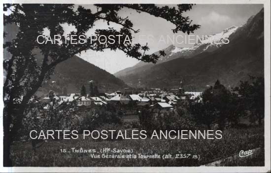 Cartes postales anciennes > CARTES POSTALES > carte postale ancienne > cartes-postales-ancienne.com Auvergne rhone alpes Haute savoie Thones