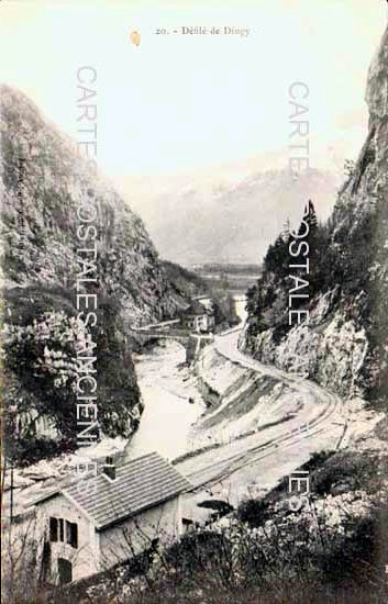 Cartes postales anciennes > CARTES POSTALES > carte postale ancienne > cartes-postales-ancienne.com Auvergne rhone alpes Haute savoie Dingy Saint Clair