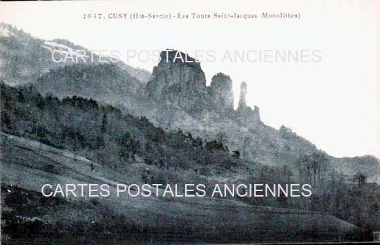Cartes postales anciennes > CARTES POSTALES > carte postale ancienne > cartes-postales-ancienne.com Auvergne rhone alpes Haute savoie Cusy