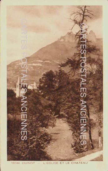 Cartes postales anciennes > CARTES POSTALES > carte postale ancienne > cartes-postales-ancienne.com Auvergne rhone alpes Haute savoie Duingt