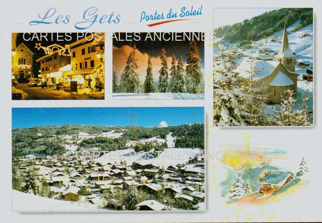 Cartes postales anciennes > CARTES POSTALES > carte postale ancienne > cartes-postales-ancienne.com Auvergne rhone alpes Haute savoie Les Gets