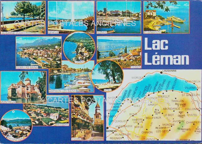 Cartes postales anciennes > CARTES POSTALES > carte postale ancienne > cartes-postales-ancienne.com Auvergne rhone alpes Haute savoie Yvoire