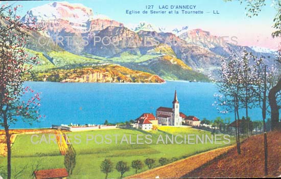 Cartes postales anciennes > CARTES POSTALES > carte postale ancienne > cartes-postales-ancienne.com Auvergne rhone alpes Haute savoie Sevrier