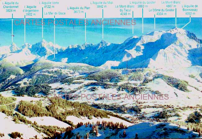 Cartes postales anciennes > CARTES POSTALES > carte postale ancienne > cartes-postales-ancienne.com Auvergne rhone alpes Haute savoie Chamonix Mont Blanc