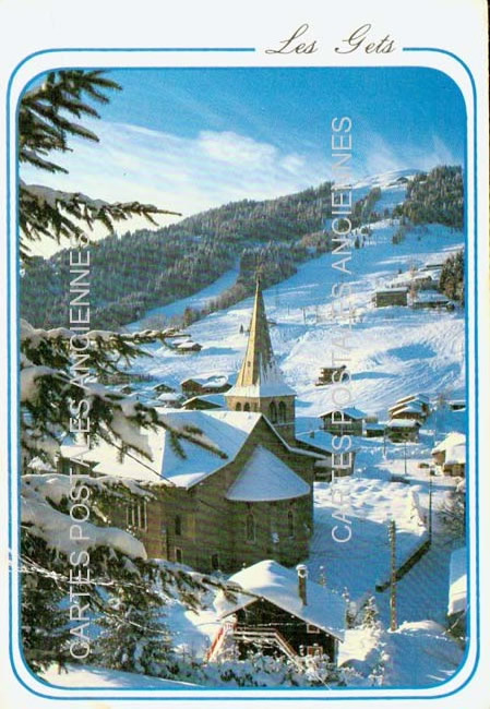 Cartes postales anciennes > CARTES POSTALES > carte postale ancienne > cartes-postales-ancienne.com Auvergne rhone alpes Haute savoie Les Gets