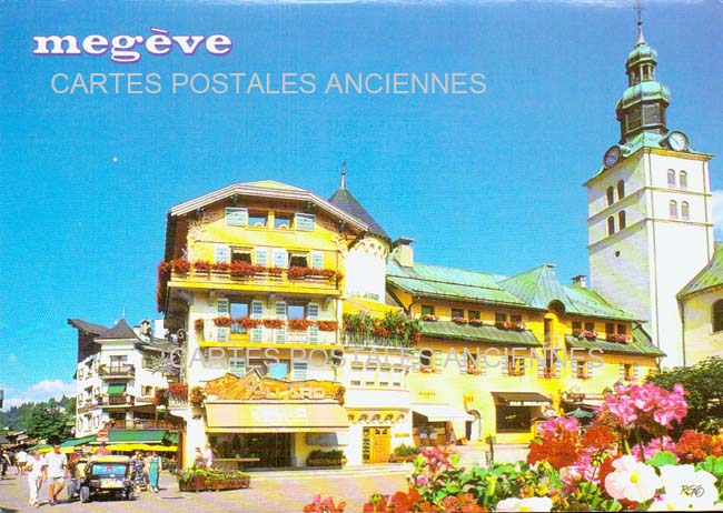 Cartes postales anciennes > CARTES POSTALES > carte postale ancienne > cartes-postales-ancienne.com Auvergne rhone alpes Haute savoie Megeve