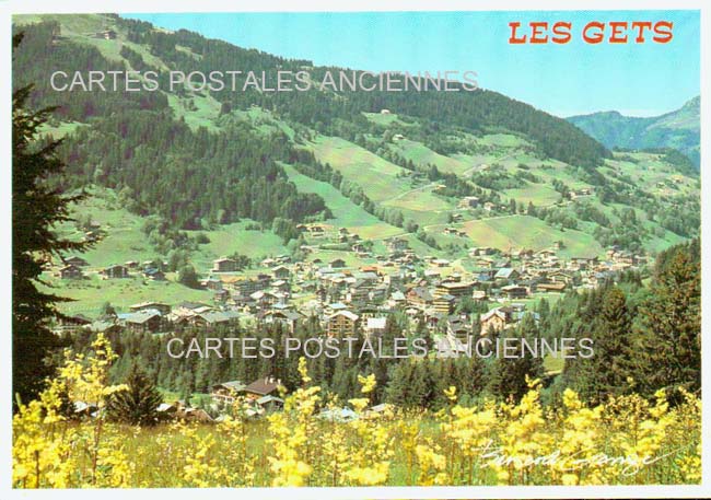 Cartes postales anciennes > CARTES POSTALES > carte postale ancienne > cartes-postales-ancienne.com Auvergne rhone alpes Haute savoie Les Gets