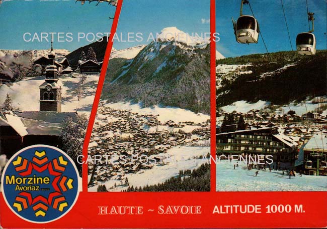 Cartes postales anciennes > CARTES POSTALES > carte postale ancienne > cartes-postales-ancienne.com Auvergne rhone alpes Haute savoie Morzine