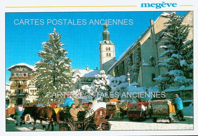 Cartes postales anciennes > CARTES POSTALES > carte postale ancienne > cartes-postales-ancienne.com Auvergne rhone alpes Haute savoie Megeve