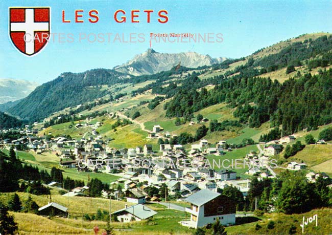 Cartes postales anciennes > CARTES POSTALES > carte postale ancienne > cartes-postales-ancienne.com Auvergne rhone alpes Haute savoie Les Gets