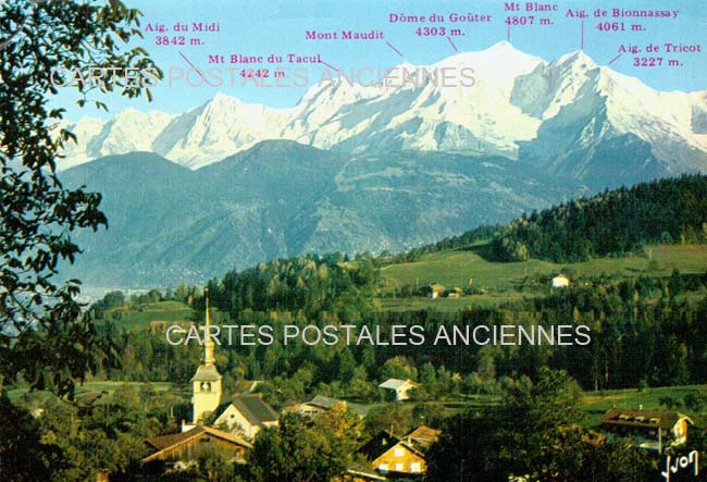 Cartes postales anciennes > CARTES POSTALES > carte postale ancienne > cartes-postales-ancienne.com Auvergne rhone alpes Haute savoie Cordon