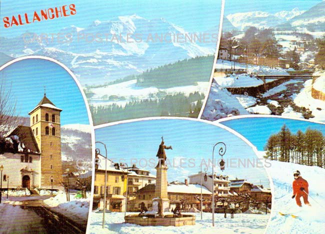 Cartes postales anciennes > CARTES POSTALES > carte postale ancienne > cartes-postales-ancienne.com Auvergne rhone alpes Haute savoie Sallanches