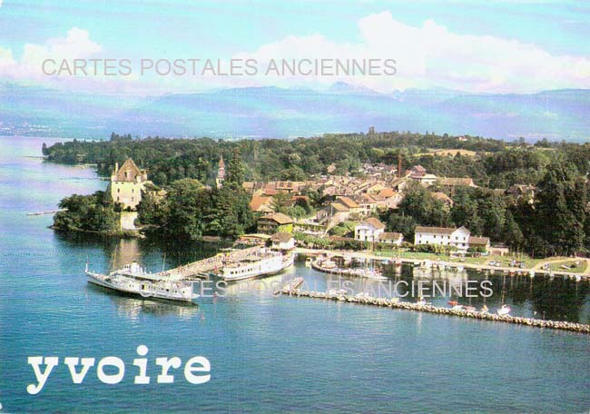 Cartes postales anciennes > CARTES POSTALES > carte postale ancienne > cartes-postales-ancienne.com Auvergne rhone alpes Haute savoie Yvoire