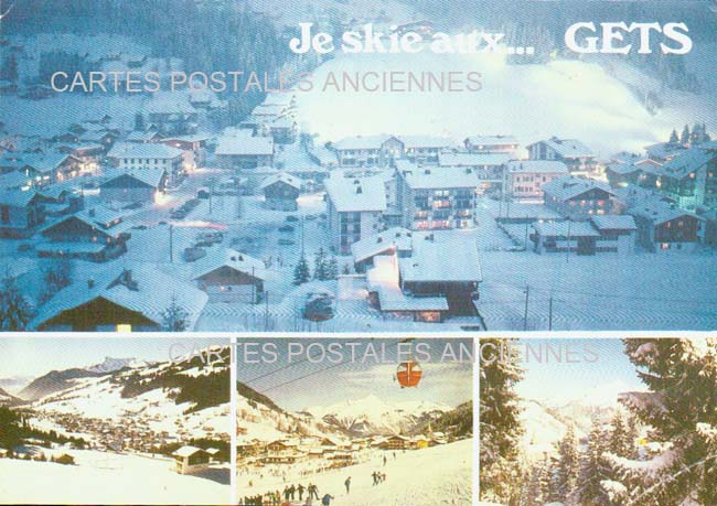 Cartes postales anciennes > CARTES POSTALES > carte postale ancienne > cartes-postales-ancienne.com Auvergne rhone alpes Haute savoie Les Gets