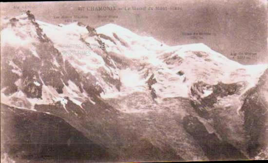 Cartes postales anciennes > CARTES POSTALES > carte postale ancienne > cartes-postales-ancienne.com Auvergne rhone alpes Haute savoie Chamonix Mont Blanc