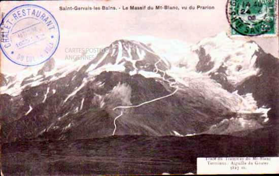 Cartes postales anciennes > CARTES POSTALES > carte postale ancienne > cartes-postales-ancienne.com Auvergne rhone alpes Haute savoie Saint Gervais Les Bains